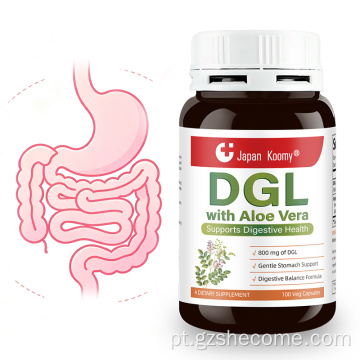 Shecome DGL Aloe Vera Cápsulas Saúde Digestiva